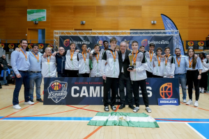 La Selección de Andalucía, campeona de España.