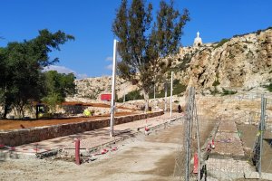 Aspecto actual de la conexión viaria