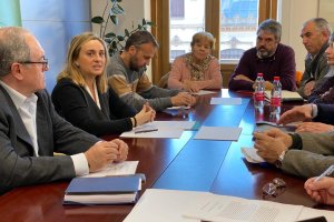 Imagen de la reunión mantenida.