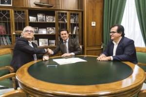 Firma de la Declaración de Intenciones entre las dos entidades.