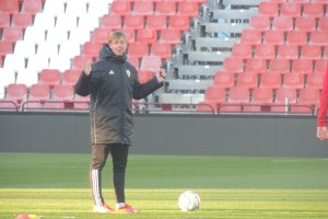 El entrenador del Almería.