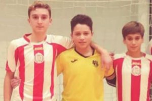 Los tres jugadores convocados por Andalucía.