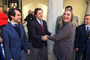 La consejera de Fomento, el lunes en Almería.