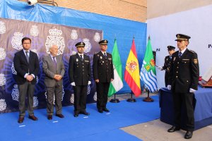 Acto de toma de posesión del nuevo comisario jefe de El Ejido.