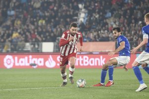 Juan Muñoz en acción.