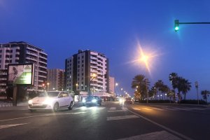 Imagen de la Avenida de Cabo de Gata.