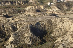 Imagen del yacimiento arqueológico El Garcel, en el municpio de Antas.