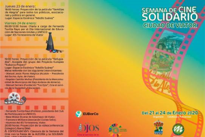 Cartel de la Semana de Cine Solidario.