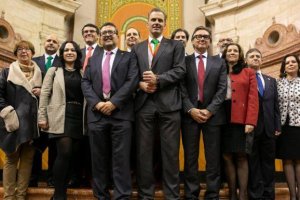 Parlamentarios de Vox Andalucía.
