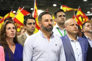 Dirigentes nacionales y provinciales de Vox.