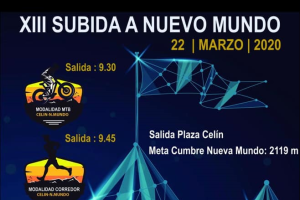 Cartel de la carrera.