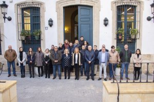 Imagen del minuto de silencio.