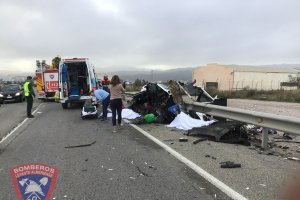 Imagen facilitada por Bomberos del Levante.