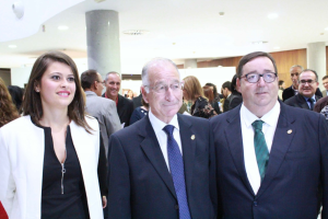 Ángeles Martínez, Gabriel Amat y José Juan Rubí.