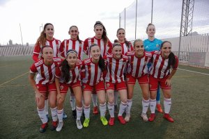 El once del Almería Femenino ante el Betis B.