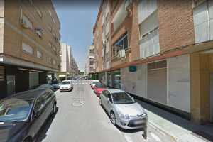 Captura de la imagen de la calle Alcázar.