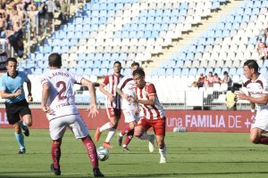 Gaspar en el Almería-Albacete.