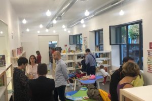 La zona infantil es de las más visitadas junto a las salas de estudio de 24 horas.