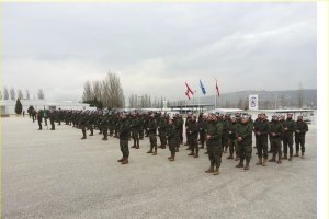 Formación en la base.