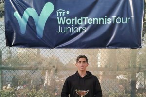 Un tenista con mucho futuro.