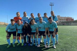 Las jugadoras celestes en la Ciudad Deportiva de Los Ángeles.