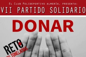El cartel del VII Partido Salidario del Poli Almería.