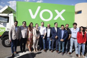 Visita de Santiago Abascal al municipio de El Ejido en las elecciones locales de 2019.