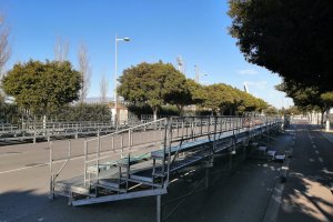 Calle Santiago Martínez Cabrejas, salida y llegada.