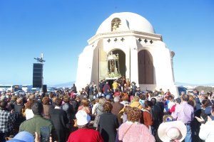 Romería de la Virgen del Mar a Torregarcía el pasado 12 de enero.
