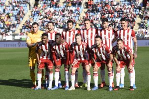 El once del Almería ante el Elche.