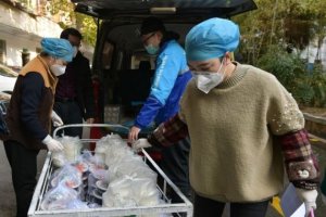 La Cruz Roja China recibe 110 millones en donaciones para combatir el nuevo coronavirus. (Foto: Xinhua).