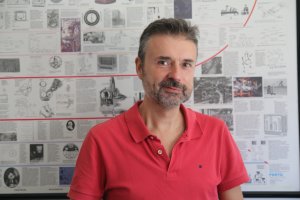 Manuel Berenguel, en su oficina