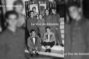 Los botones del Casino en los años cincuenta. Eran niños que dejaban la escuela y empezaban a trabajar como adultos buscando un sueldo.