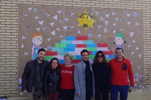 CEIP La Libertad celebrando el Día de la Paz