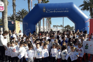 Los protagonistas de una gran carrera.