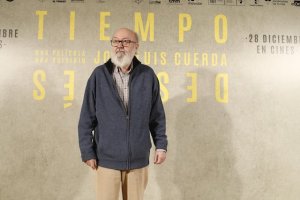José Luis Cuerda, durante la presentación de su última película, ‘Tiempo después’.
