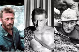 Kirk Douglas en El loco del pelo rojo, Espartaco y Senderos de gloria - MGM/BYRNA PRODUCTIONS