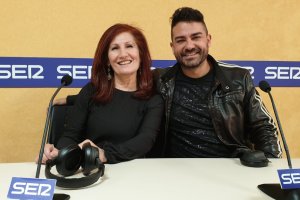 Sensi Falán y César Maldonado han visitado el estudio de SER Almería.