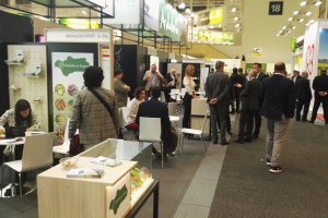 Zona de empresas almerienses en la Muestra berlinesa que hoy termina a la que han acudido una veintena de firmas y más de 400 operadores.