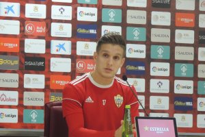 Corpas, este lunes en rueda de prensa.