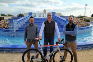 Jesús Pomedio, Ismael Torres y Sergido Domínguez.