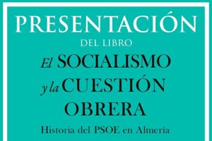 Cartel de la presentación del libro de Martínez y Quirosa.