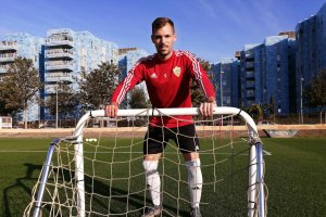 Rubén Enri posa para LA VOZ este miércoles.