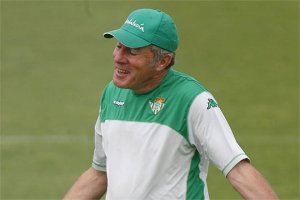 Luis Fernández en su etapa en el Betis.