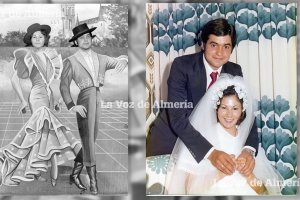 Cuando una pareja de novios se retrataba poniendo la cabeza en los muñecos de cartón de la feria ya estaban ‘condenados’ a casarse.