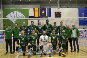 Foto de familia de Unicaja Costa de Almería.