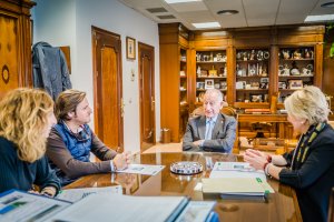 Reunión celebrada este viernes en Roquetas.