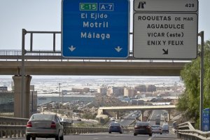 Autovía A-7, donde ha ocurrido el accidente.