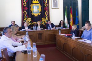 Imagen del Pleno en el Ayuntamiento de Níjar.
