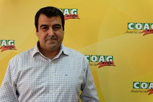 Andrés Góngora, secretario nacional de Coag para el sector de Frutas y Hortalizas.